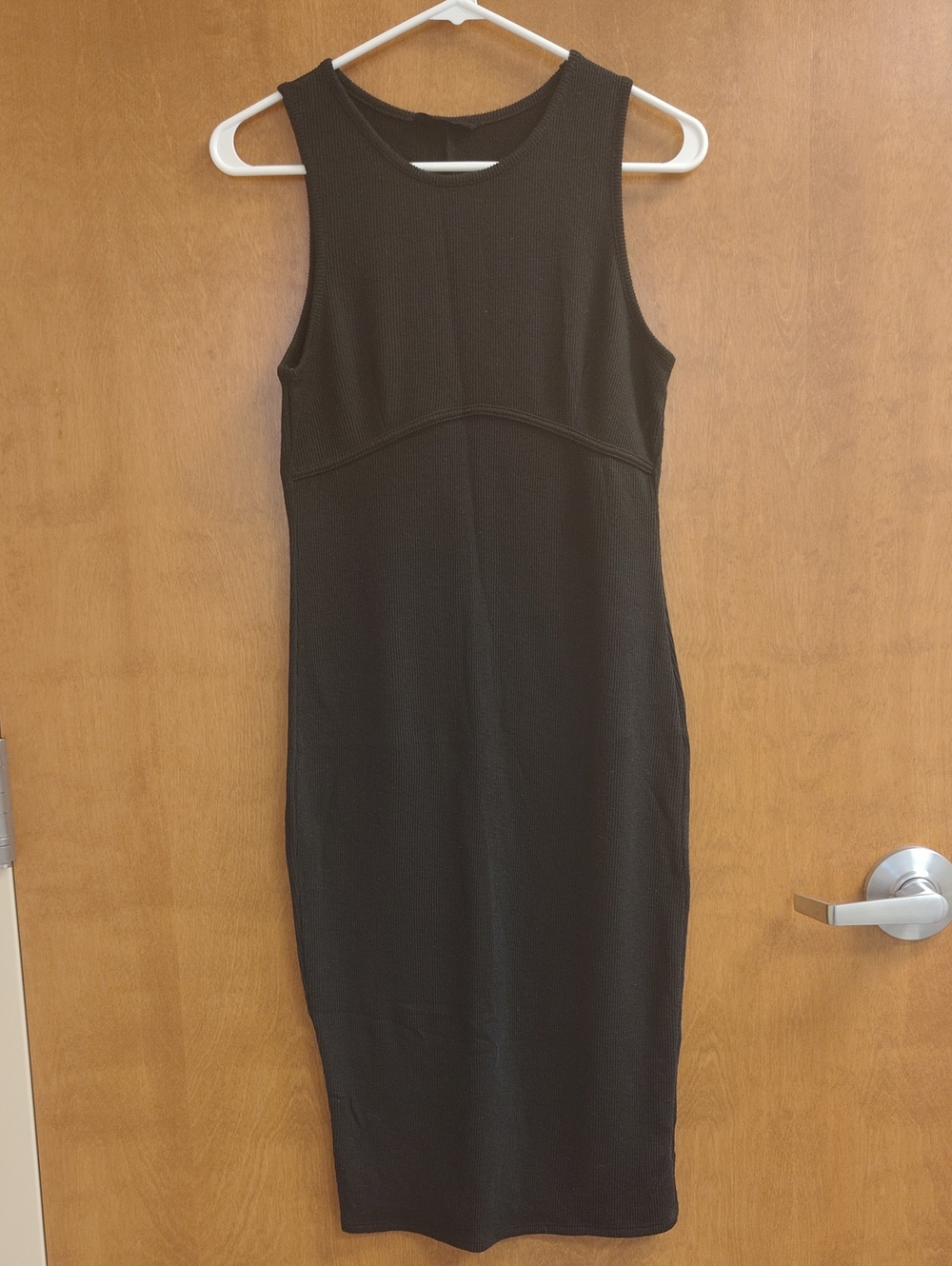 21 Saints Women's Bodycon Ribbed Midi Tank Dress
